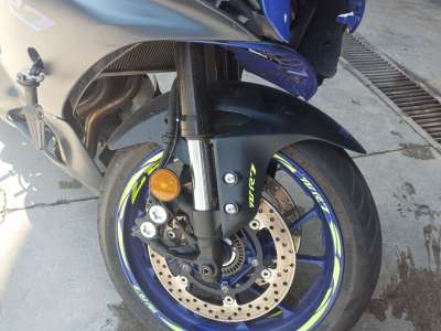 Recambio de guardabarros para yamaha yzf-r 7 2023- yzf-r 7 referencia OEM IAM BEB2151100P0  