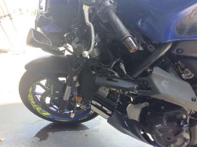 Recambio de radiador agua para yamaha yzf-r 7 2023- yzf-r 7 referencia OEM IAM BEB124610000  