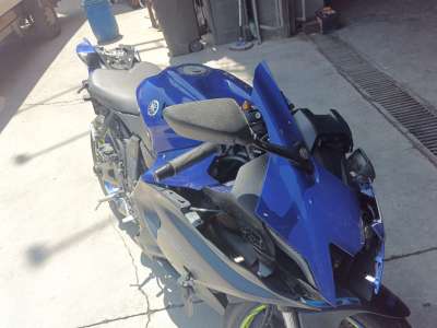 Recambio de retrovisor derecho para yamaha yzf-r 7 2023- yzf-r 7 referencia OEM IAM BEB262900000  