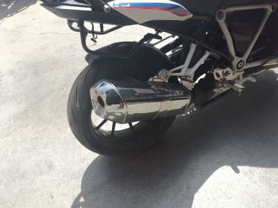 Recambio de silenciador trasero para bmw r 1250 - r 1250 r (1r13) referencia OEM IAM 18518559523  