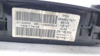 Recambio de mando climatizador para peugeot 307 (3a/c) 2000-2012 1.6 hdi referencia OEM IAM 9646627977  