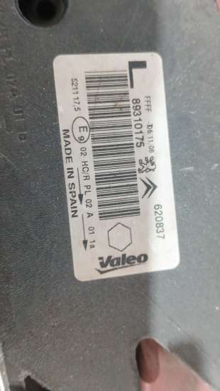 Recambio de faro izquierdo para citroën xsara picasso (n68) 1999-2012 1.6 hdi referencia OEM IAM 620837 620837  2