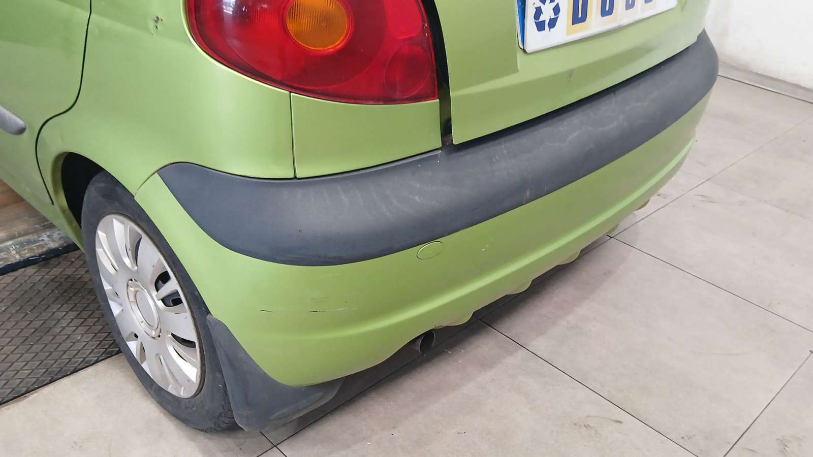 Recambio de paragolpes trasero para daewoo matiz (m100, m150) 1998- 0.8 referencia OEM IAM 96563473 96563473  Recambio de paragolpes trasero para daewoo matiz (m100, m150) 1998- 0.8 referencia OEM IAM 96563473 96563473