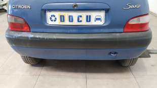 Recambio de paragolpes trasero para citroën saxo (s0, s1) 1996-2004 1.5 d referencia OEM IAM 7410S5 7410S5 