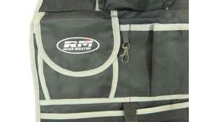 PORTAEQUIPAJES ACCESORIO UNIVERSAL - 986372 / 8430046308020 - BC CORONA.  BOLSA ORGANIZADOR DE ASIENTRO. COLOR NEGRA BORDES GRIS