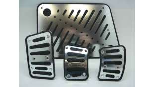 PEDAL ACELERADOR ACCESORIO UNIVERSAL - 1030762 / 8711293043859 - JUEGO DE PEDALES COCHE, COLOR NEGRO-ALUMINIO. PEDAL PAD KIT ALU