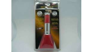PALANCA FRENO DE MANO ACCESORIO UNIVERSAL - 1031221 / 8421779506319 - FUNDA PALANCA FRENO DE MANO CROMADO-ROJA HANDBRAKE GAITER
