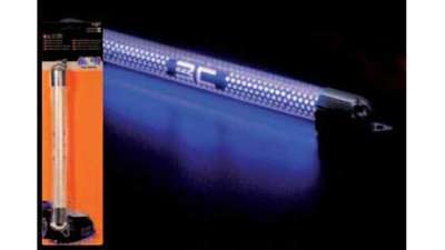 TUNING ACCESORIO UNIVERSAL - 1052260 / 8430046220056 - LUZ NEON METAL COLOR AZUL 26MM, 12V. . NUEVO. BLUE NEON AIR METAL 26MM 12