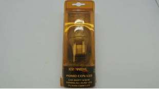 POMO PALANCA CAMBIO ACCESORIO UNIVERSAL - 1052324 / 8421779519319 - POMO METALICO LED AZUL,  NUEVO.BLUE LED METAL GEARSHIFT KNOB