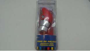 POMO PALANCA CAMBIO ACCESORIO UNIVERSAL - 1052331 / 8421779000749 - POMO METALICO-ROJO TIPO AVIACION,  NUEVO.RED- METAL GEARSHIF