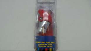 POMO PALANCA CAMBIO ACCESORIO UNIVERSAL - 1052332 / 8421779000749 - POMO METALICO-ROJO TIPO AVIACION,  NUEVO.RED- METAL GEARSHIF