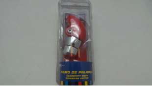 POMO PALANCA CAMBIO ACCESORIO UNIVERSAL - 1052333 / 8421779000749 - POMO METALICO-ROJO TIPO AVIACION,  NUEVO.RED- METAL GEARSHIF