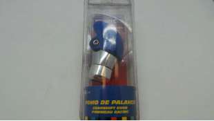 POMO PALANCA CAMBIO ACCESORIO UNIVERSAL - 1052334 / 8421779000749 - POMO METALICO-AZUL TIPO AVIACION,  NUEVO.BLUE- METAL GEARSHI