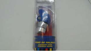 POMO PALANCA CAMBIO ACCESORIO UNIVERSAL - 1052336 / 8421779000749 - POMO METALICO-AZUL TIPO AVIACION,  NUEVO.BLUE- METAL GEARSHI