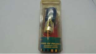 POMO PALANCA CAMBIO ACCESORIO UNIVERSAL - 1052337 / 8421779000749 - POMO METALICO-AZUL TIPO AVIACION,  NUEVO.BLUE- METAL GEARSHI