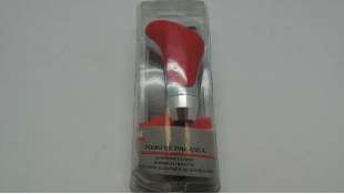POMO PALANCA CAMBIO ACCESORIO UNIVERSAL - 1052342 / 8421779503561 - POMO METALICO-ROJO,  NUEVO.RED- METAL GEARSHIFT KNOB  BRAND: