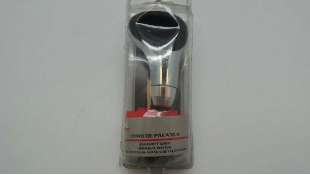 POMO PALANCA CAMBIO ACCESORIO UNIVERSAL - 1052360 / 8421779506135 - POMO METALICO-NEGRO, NUEVO. METAL BLACK GEARSHIFT KNOB  BRAN