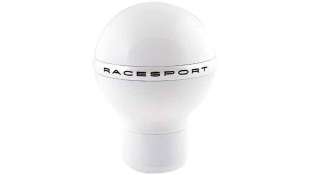 POMO PALANCA CAMBIO ACCESORIO UNIVERSAL - 1052368 / 8424332850164 - POMO ALUMINIO BLANCO UNIVERSAL,  NUEVO.WHITE ALUMINIUM GEARS