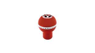 POMO PALANCA CAMBIO ACCESORIO UNIVERSAL - 1052371 / 8424332851505 - POMO ALUMINIO ROJO  NUEVO.RED ALUMINIUM GEARSHIFT KNOB  BRAN
