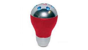 POMO PALANCA CAMBIO ACCESORIO UNIVERSAL - 1052394 / 8022474162277 - POMO METAL-ROJO NUEVO. METAL-RED- GEARSHIFT KNOB  BRAND: LRX