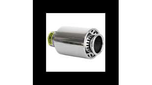 TUBO ESCAPE TRASERO ACCESORIO UNIVERSAL - 1081862 / 8430046831177 - BC CORONA, COLA ESCAPE ACERO INOX 40-47 TIPO MOTO REFERENCIA