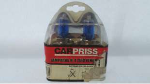 BOMBILLAS ACCESORIO UNIVERSAL - 1082949 / 8424445258895 - CARPRISS, H-4. 12 VOLTIOS. 100W ESTUCHE DE 2 UNIDADES, TIPO XENON REF