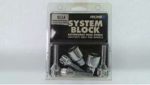 ANTIRROBO ACCESORIO UNIVERSAL - 1084948 / PROME 02.LA - PROME, JUEGO TORNILLOS ANTI ROBO 12X125 X 38 MM . LLAVE 17/19MM. MODELO 