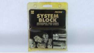 ANTIRROBO ACCESORIO UNIVERSAL - 1084950 / PROME 21.19/5 - PROME, JUEGO TUERCAS ANTI ROBO 12X125 . LLAVE 17/19MM 21X5. 4 UNIDADES