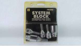 ANTIRROBO ACCESORIO UNIVERSAL - 1084959 / PROME 02A - PROME, JUEGO TORNILLOS ANTI ROBO 12X1.25L25 . LLAVE 17/19MM. ALFA, CITROEN