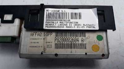 PANTALLA MULTIFUNCION RENAULT LAGUNA II  - M.636146 / P8200002604A