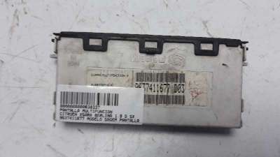 PANTALLA MULTIFUNCION CITROEN XSARA BERLINA  - M.638337 / 9637411677