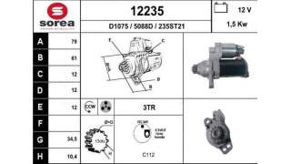 MOTOR ARRANQUE VOLKSWAGEN POLO  - M.895603 / 02M911024Q