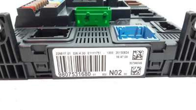 CAJA RELES / FUSIBLES CITROEN C4 CACTUS  - M.1142032 / 9807531680