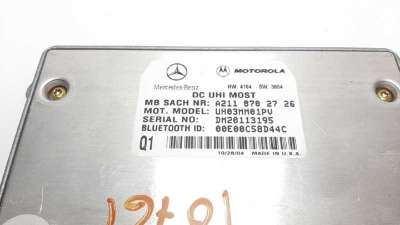 MODULO ELECTRONICO MERCEDES CLASE CLS  - M.1147093 / A2118702726