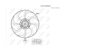 ELECTROVENTILADOR SEAT IBIZA  - M.1165439 / 6R0959455E