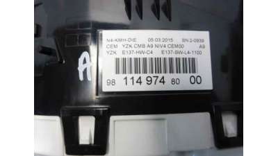 CUADRO INSTRUMENTOS PEUGEOT 2008  - M.614471 / 9810204880