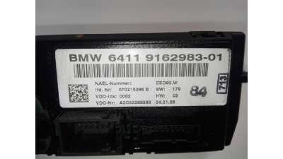 MANDO CLIMATIZADOR BMW SERIE 1 BERLINA  - M.693182 / 64119162983