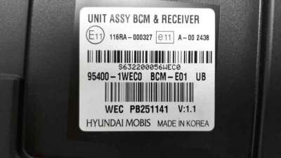 MODULO ELECTRONICO KIA RIO  - M.771126 / 954001WEC0
