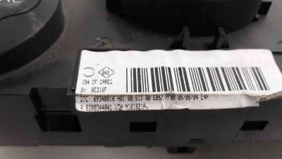 MANDO CLIMATIZADOR RENAULT SCENIC II  - M.861258 / 8200344841