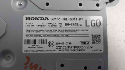 SISTEMA AUDIO / RADIO CD HONDA CIVIC LIM.4  - M.876821 / 39186TGL