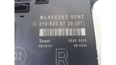MODULO CONFORT MERCEDES CLASE CLS  - M.717318 / 2198200726
