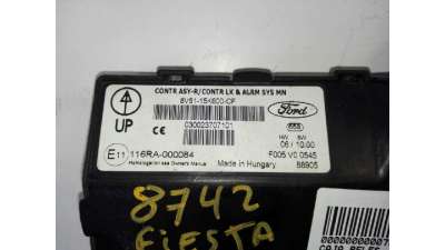 MODULO ELECTRONICO FORD FIESTA  - M.791443 / 8V5115K600CF