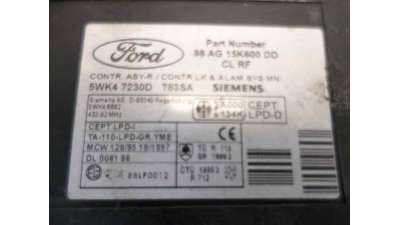 CENTRALITA INMOVILIZADOR FORD FOCUS BERLINA  - M.588671 / 98AG15K600DD