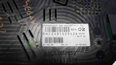 CUADRO INSTRUMENTOS RENAULT MEGANE III BERLINA 5 P  - M.603936 / 248100342R