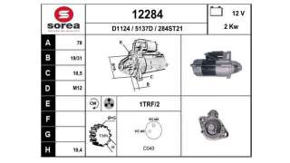 MOTOR ARRANQUE OPEL ASTRA J LIM. 4TÜRIG  - M.959258 / 55578420