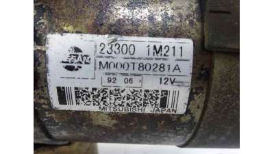 MOTOR ARRANQUE NISSAN ALMERA  - M.593216 / 233001M211