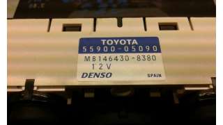 MANDO CLIMATIZADOR TOYOTA AVENSIS BERLINA DE 1998 - D.265705 / 5590005090