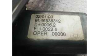 ELEVALUNAS DELANTERO IZQUIERDO FIAT PUNTO BERLINA 1.9 D Eco (60 CV) DE 2003 - D.306095 / 46536312
