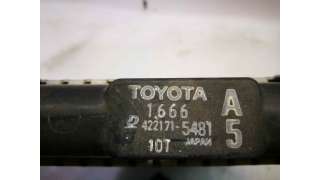 RADIADOR AGUA TOYOTA COROLLA 1.6 16V (107 CV) DE 1997 - D.546484 / 4221715481