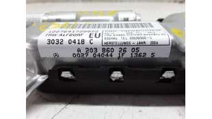 AIRBAG LATERAL DERECHO MERCEDES CLASE C  BERLINA 2.0 Compresor (163 CV) DE 2000 - D.830309 / A2038602605 2